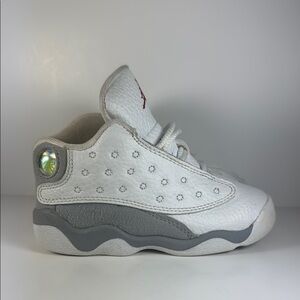 Nike Air Jordan 13 Retro Wolf Grey Size 7C Toddler Baby Sneakers Shoes